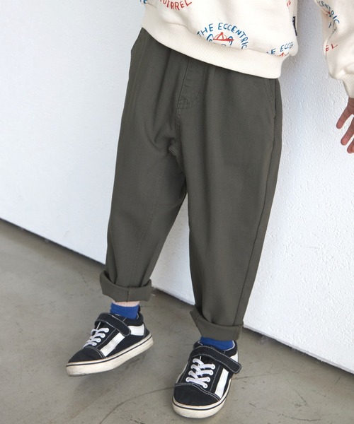 MAKE YOUR DAY(メイクユアデイ)の「スーパーストレッチテーパードパンツ■80~140cm(その他パンツ・キッズ・チャコールグレー/ブラック/ベージュ/カーキ・90/100/110/120/80/130/140)」の10枚目の写真