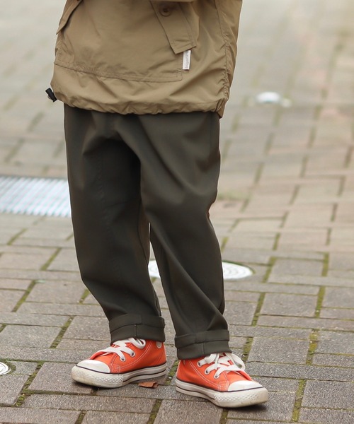 MAKE YOUR DAY(メイクユアデイ)の「スーパーストレッチテーパードパンツ■80~140cm(その他パンツ・キッズ・チャコールグレー/ブラック/ベージュ/カーキ・90/100/110/120/80/130/140)」の5枚目の写真