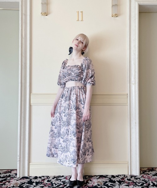 PAIN（ペイン）の「トワルドジュイ2WAYトップス（シャツ/ブラウス・レディース・ブルー/ピンク・FREE）」の15枚目の写真