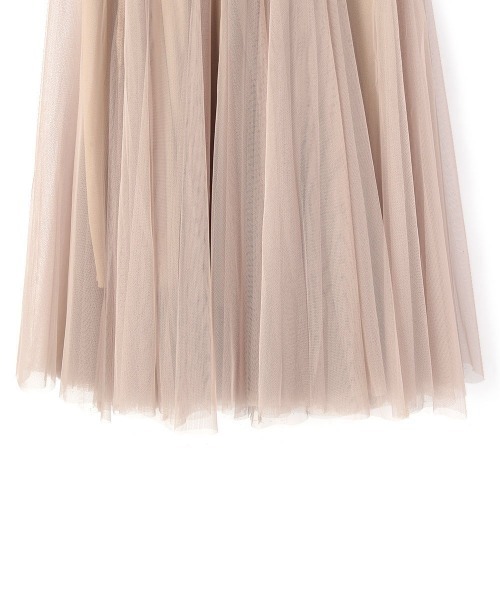marjour（マージュール）の「TULLE SKIRT（スカート・レディース・ベージュ/ブラック・M）」の12枚目の写真