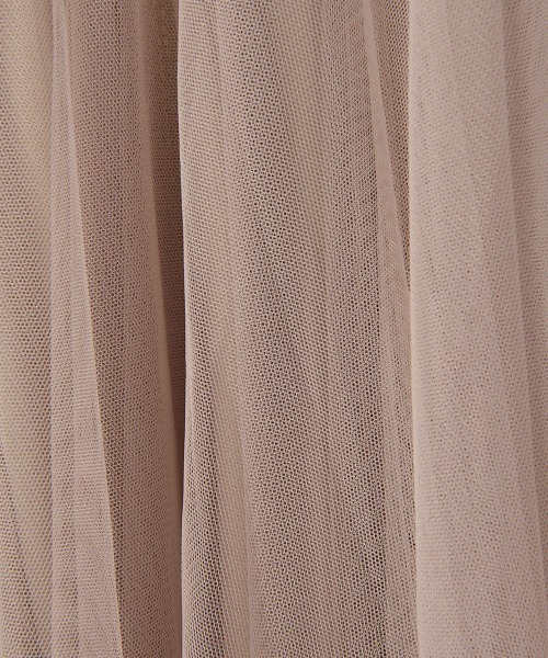 marjour（マージュール）の「TULLE SKIRT（スカート・レディース・ベージュ/ブラック・M）」の11枚目の写真