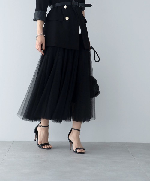 TULLE SKIRT（スカート）｜marjour（マージュール）のファッション通販