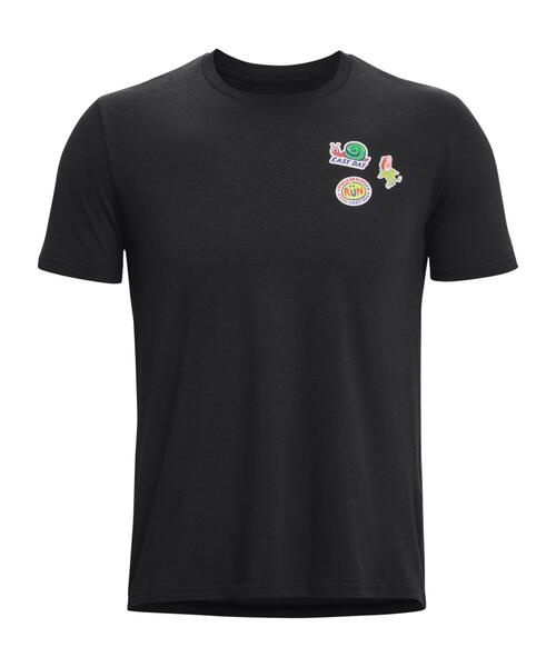 UNDER ARMOUR(アンダーアーマー)の「UAイージーデーステッカーズ ショートスリーブTシャツ(ランニング/メンズ)(Tシャツ/カットソー・メンズ・ブラック・S/M/L/XL/XXL)」の8枚目の写真