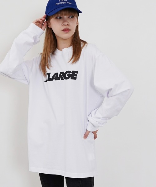 XLARGE(エクストララージ)の「XLARGE / エクストララージ STANDARD LOGO L/S TEE ロンT(Tシャツ/カットソー・メンズ・ホワイト/ブラック・MEDIUM/LARGE/X-LARGE)」の1枚目の写真