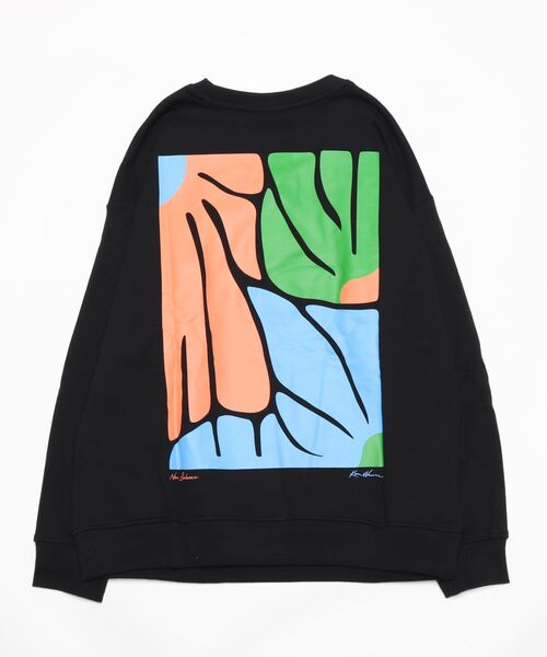 NEW BALANCE（ニューバランス）の「NB Athletics Artist Pack スウェットクルー（スウェット・レディース・ブラック/ベージュ・SMALL/MEDIUM/LARGE）」の4枚目の写真