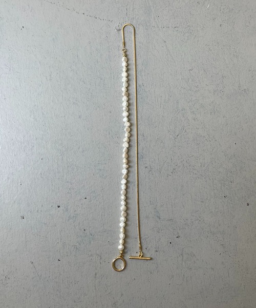 cheriella（シェリエラ）の「【cheriella】バロックパールネックレス（ネックレス・レディース・シルバー/ゴールド・FREE）」の9枚目の写真