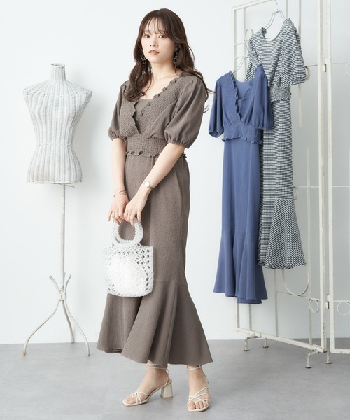 ブランド古着 コンビワンピース ワンピース Earth Music Ecology アースミュージックアンドエコロジー のファッション通販 Zozoused