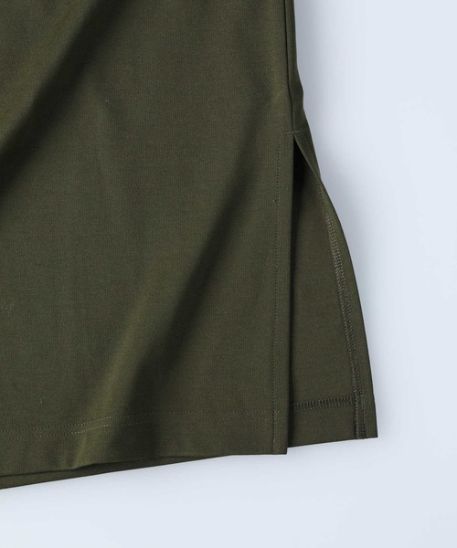 CAMP7（キャンプセブン）の「【CAMP7】エンボスパーカーワンピース（ワンピース・レディース・オリーブ/ダークグレー・L/M）」の12枚目の写真