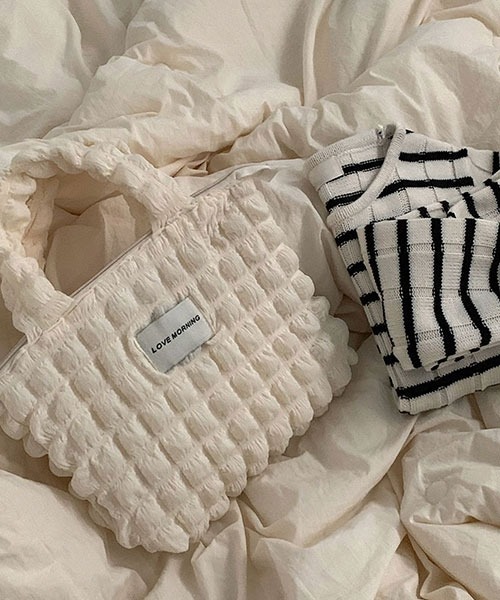 BEIDELLI（ベイデリー）の「[BELLIDE MADE] キューティポップコーンバック（ハンドバッグ・レディース・アイボリー・FREE）」の9枚目の写真