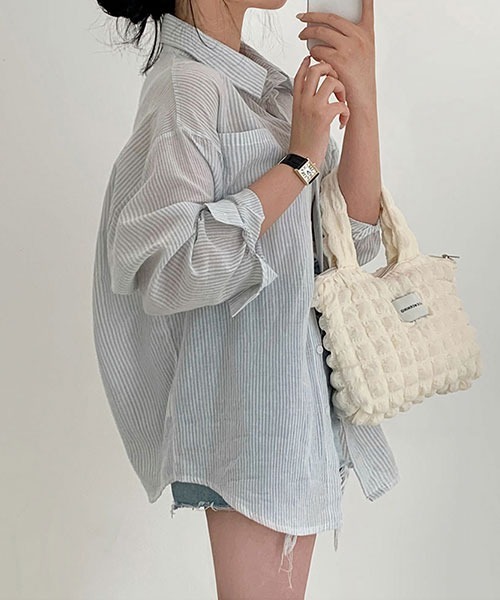 BEIDELLI（ベイデリー）の「[BELLIDE MADE] キューティポップコーンバック（ハンドバッグ・レディース・アイボリー・FREE）」の4枚目の写真