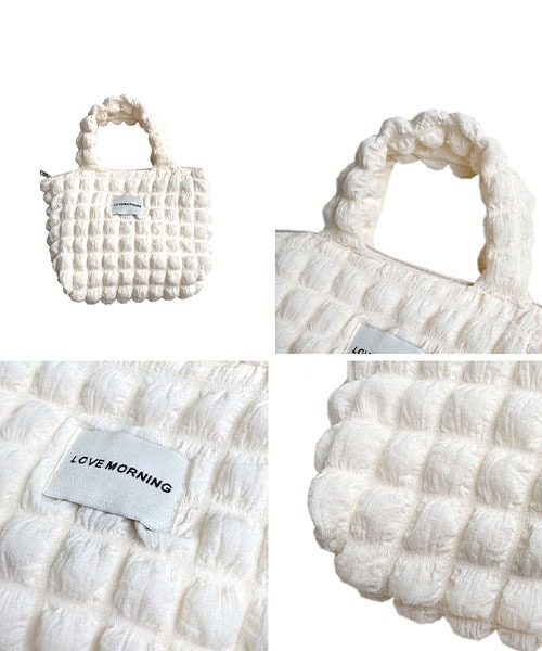 BEIDELLI（ベイデリー）の「[BELLIDE MADE] キューティポップコーンバック（ハンドバッグ・レディース・アイボリー・FREE）」の12枚目の写真