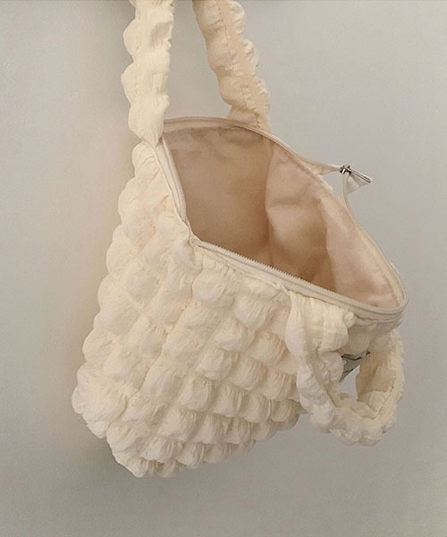 BEIDELLI（ベイデリー）の「[BELLIDE MADE] キューティポップコーンバック（ハンドバッグ・レディース・アイボリー・FREE）」の7枚目の写真