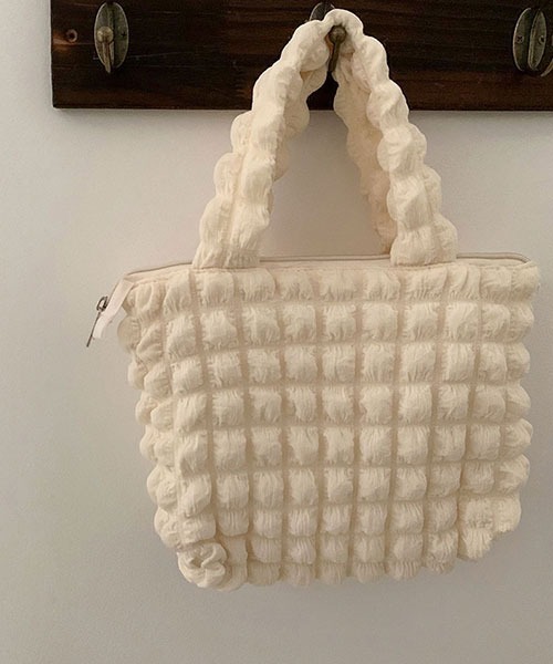 BEIDELLI（ベイデリー）の「[BELLIDE MADE] キューティポップコーンバック（ハンドバッグ・レディース・アイボリー・FREE）」の8枚目の写真