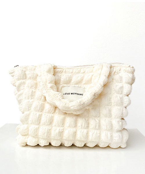 BEIDELLI（ベイデリー）の「[BELLIDE MADE] キューティポップコーンバック（ハンドバッグ・レディース・アイボリー・FREE）」の11枚目の写真