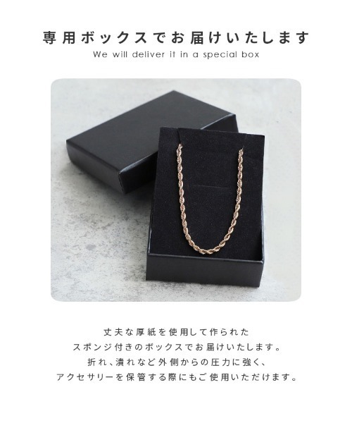 reca（レカ）の「ループチェーンネックレス（ネックレス・レディース・ピンクゴールド/ゴールド/シルバー・ONE SIZE）」の15枚目の写真