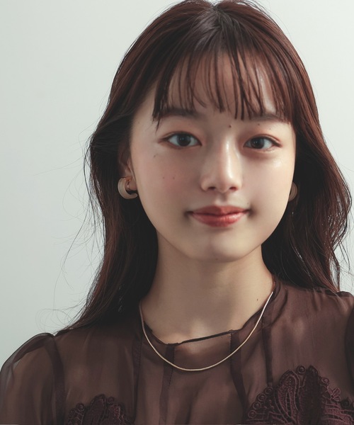 niana(ニアナ)の「シアーカラーシンプルフープイヤリング(イヤリング・レディース・ベージュ/ホワイト/ブラウン/グレー/グリーン・FREE)」の19枚目の写真