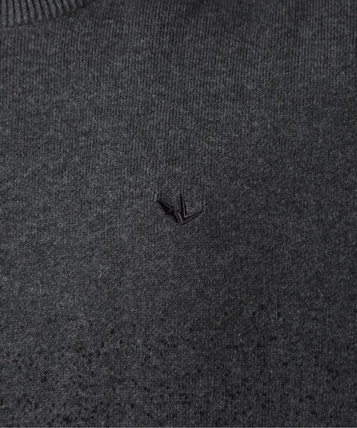 1piu1uguale3 RELAX（ウノピュウノウグァーレトレリラックス）の「1PIU1UGUALE3 RELAX/ウノピゥ ウノ ウグァーレ トレ リラックス/グラデーションクルーネックニット（ニット/セーター・メンズ・ホワイト/ブラック・L/XL/M）」の8枚目の写真