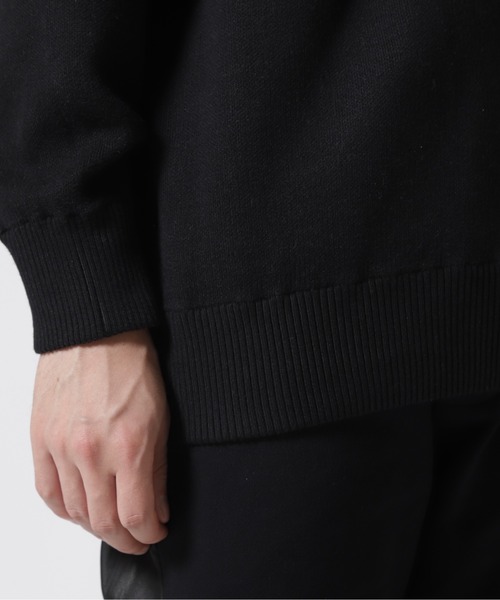 1piu1uguale3 RELAX（ウノピュウノウグァーレトレリラックス）の「1PIU1UGUALE3 RELAX/ウノピゥ ウノ ウグァーレ トレ リラックス/グラデーションクルーネックニット（ニット/セーター・メンズ・ホワイト/ブラック・L/XL/M）」の10枚目の写真