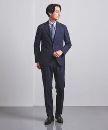 UNITED ARROWS（ユナイテッドアローズ）の「ソリッドネイビー 3Bシングル スーツ S-MODEL（スーツセット・メンズ）」