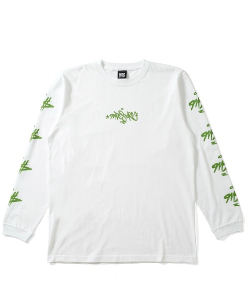 MFC STORE（エムエフシーストア）の「MFC STORE MSTAGING LOGO L/S TEE（Tシャツ/カットソー・メンズ・アッシュ/ブラック/ホワイト・M/XL/L/S）」の2枚目の写真