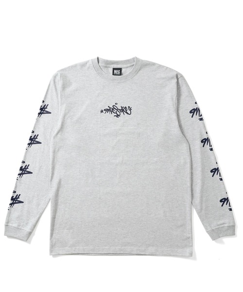 MFC STORE（エムエフシーストア）の「MFC STORE MSTAGING LOGO L/S TEE（Tシャツ/カットソー・メンズ・アッシュ/ブラック/ホワイト・M/XL/L/S）」の3枚目の写真