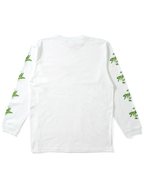 MFC STORE（エムエフシーストア）の「MFC STORE MSTAGING LOGO L/S TEE（Tシャツ/カットソー・メンズ・アッシュ/ブラック/ホワイト・M/XL/L/S）」の4枚目の写真