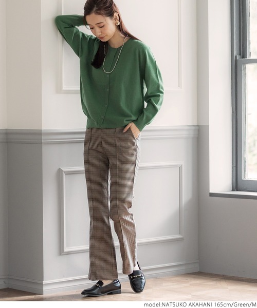 coca（coca）（コカ）の「ウールタッチカーディガン（カーディガン/ボレロ・レディース・チャコール/ブラック/ライトピンク/グリーン・M/L）」の16枚目の写真