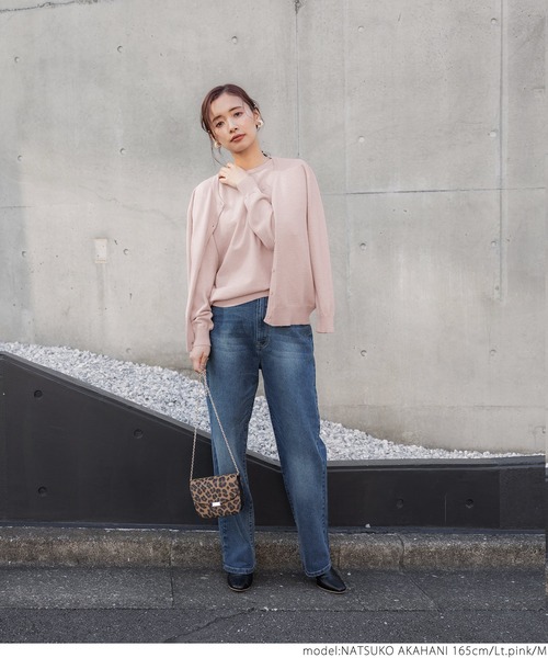 coca（coca）（コカ）の「ウールタッチカーディガン（カーディガン/ボレロ・レディース・チャコール/ブラック/ライトピンク/グリーン・M/L）」の17枚目の写真