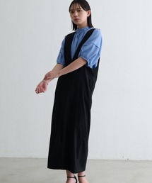 Aunt Marie's | 【前後2way】Vネックロングジャンスカ / サイズ展開有(ワンピース)