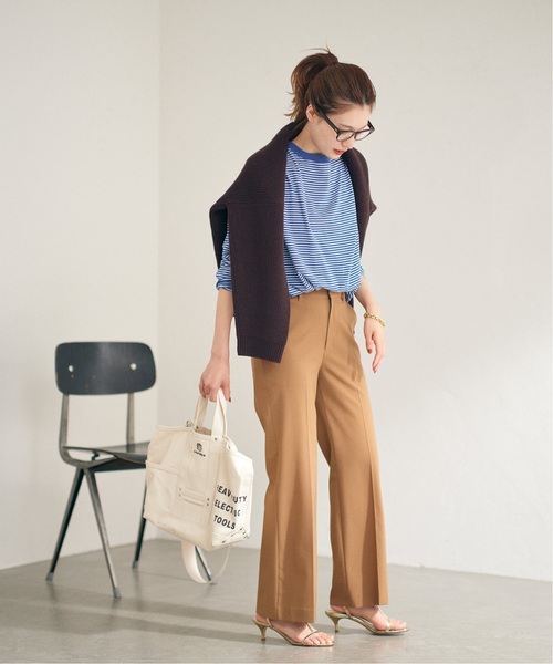 FRAMeWORK(フレームワーク)の「≪追加≫MINIボーダープルオーバー2(Tシャツ/カットソー・レディース・ブルー系その他/ブラック・FREE)」の12枚目の写真