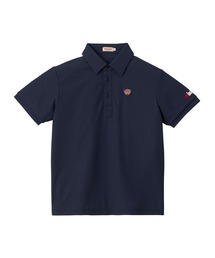 MIKI HOUSE ミキハウス ビッグロゴポロシャツ ブラック L レトロ MIKI HOUSE mikihouse【ミキハウス】【SALE】ポロシャツ6800