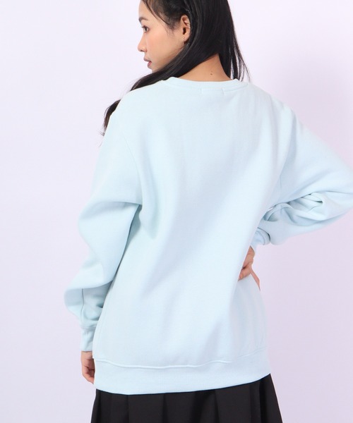 sanrio(サンリオ)の「sanrio ハンギョドン クロミ ポムポムプリン ポチャッコ シナモロール ハローキティ サンリオ スウェット トレーナー 起毛(スウェット・レディース・ブラック/サックスブルー/クリーム/グリーン/ピンク/ホワイト・L/M/LL)」の11枚目の写真