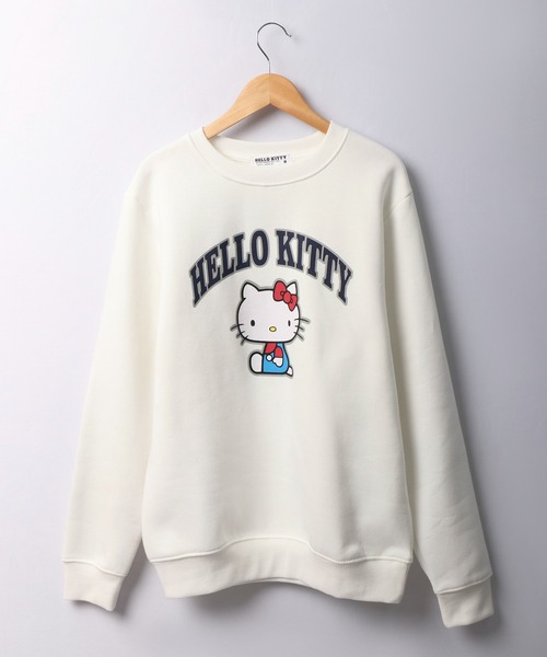 sanrio(サンリオ)の「sanrio ハンギョドン クロミ ポムポムプリン ポチャッコ シナモロール ハローキティ サンリオ スウェット トレーナー 起毛(スウェット・レディース・ブラック/サックスブルー/クリーム/グリーン/ピンク/ホワイト・L/M/LL)」の22枚目の写真