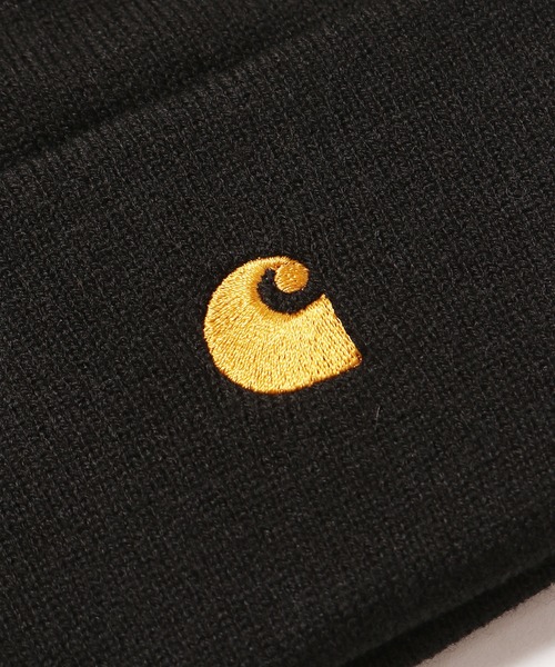 Carhartt WIP（カーハートダブリューアイピー）の「Carhartt/カーハート CHASE BEANIE ビーニー（ニットキャップ/ビーニー・メンズ・ブルー/ブラック/パープル/グリーン/ホワイト・ONE SIZE）」の8枚目の写真