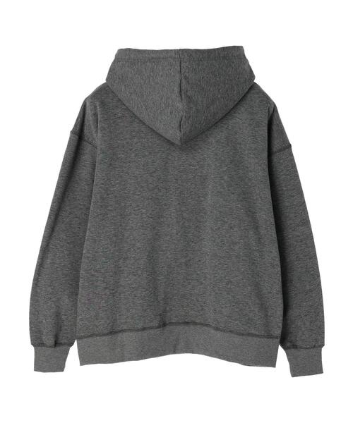 CRAFT STANDARD BOUTIQUE(クラフトスタンダードブティック)の「裏起毛BIGプルパーカー(パーカー・レディース・ブラック/グレー系その他/アイボリー/杢グレー・L/M/LL)」の20枚目の写真