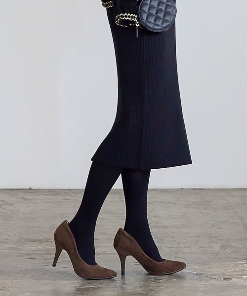 KOBE LETTUCE（コウベレタス）の「走れるパンプス ポインテッドトゥ9cmヒール（パンプス・レディース・ピンクベージュ/ブラック/ブラック系/ブラック系1/ブラウン系/ベージュ系/ベージュ系1/グレー/ベージュ/ホワイト/ピンク・LL/3L/L/XS/M/S）」の6枚目の写真