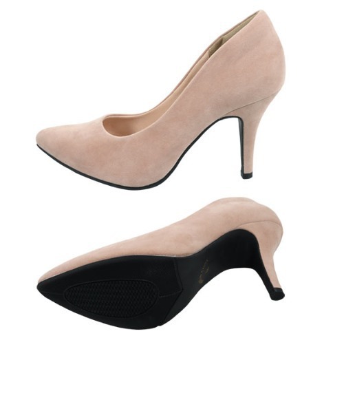 KOBE LETTUCE（コウベレタス）の「走れるパンプス ポインテッドトゥ9cmヒール（パンプス・レディース・ピンクベージュ/ブラック/ブラック系/ブラック系1/ブラウン系/ベージュ系/ベージュ系1/グレー/ベージュ/ホワイト/ピンク・LL/3L/L/XS/M/S）」の17枚目の写真