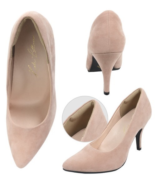 KOBE LETTUCE（コウベレタス）の「走れるパンプス ポインテッドトゥ9cmヒール（パンプス・レディース・ピンクベージュ/ブラック/ブラック系/ブラック系1/ブラウン系/ベージュ系/ベージュ系1/グレー/ベージュ/ホワイト/ピンク・LL/3L/L/XS/M/S）」の18枚目の写真