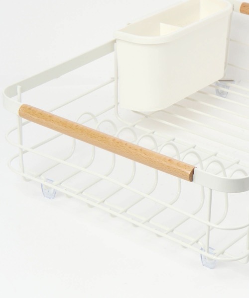 studio CLIP（スタディオクリップ）の「キッチン水切りカゴ《HOUSEHOLD GOODS》（キッチンツール・レディース・ホワイト/オフホワイト・FREE）」の6枚目の写真