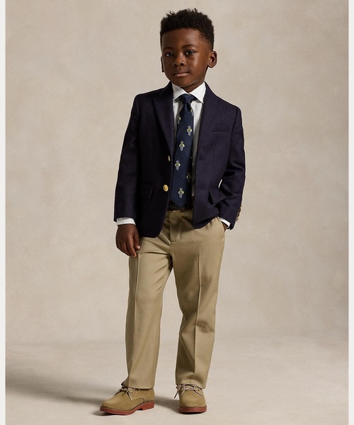 POLO RALPH LAUREN CHILDRENSWEAR（ポロ ラルフ ローレン チルドレンズウェア）の「リージェント スリム フィット ドレスシャツ（シャツ/ブラウス・キッズ・ホワイト・6/7/5）」の6枚目の写真