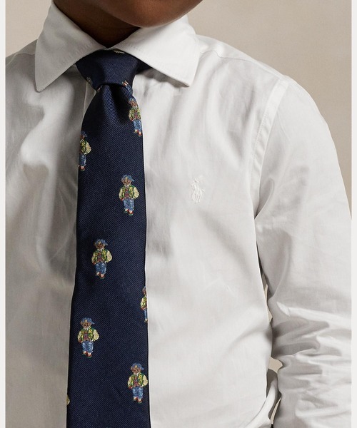 POLO RALPH LAUREN CHILDRENSWEAR（ポロ ラルフ ローレン チルドレンズウェア）の「リージェント スリム フィット ドレスシャツ（シャツ/ブラウス・キッズ・ホワイト・6/7/5）」の7枚目の写真