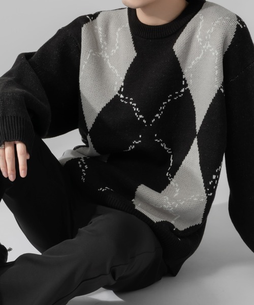 Adoon plain（アドーンプレーン）の「【Adoon plain】アソートモノトーンニット（ニット/セーター・メンズ・B/C/A・MEDIUM/LARGE）」の13枚目の写真