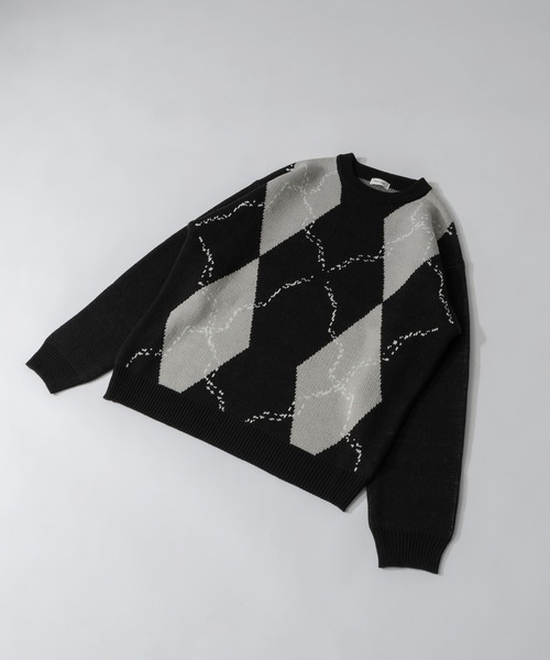 Adoon plain（アドーンプレーン）の「【Adoon plain】アソートモノトーンニット（ニット/セーター・メンズ・B/C/A・MEDIUM/LARGE）」の5枚目の写真