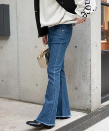 WEGO | WEGO/ハイウエストフレアデニムパンツ(デニムパンツ)