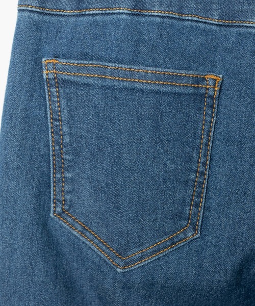 WEGO(ウィゴー)の「WEGO/ハイウエストフレアデニムパンツ(デニムパンツ・レディース・ライトインディゴブルー/インディゴブルー/ブラック・MEDIUM/SMALL/X-SMALL)」の11枚目の写真