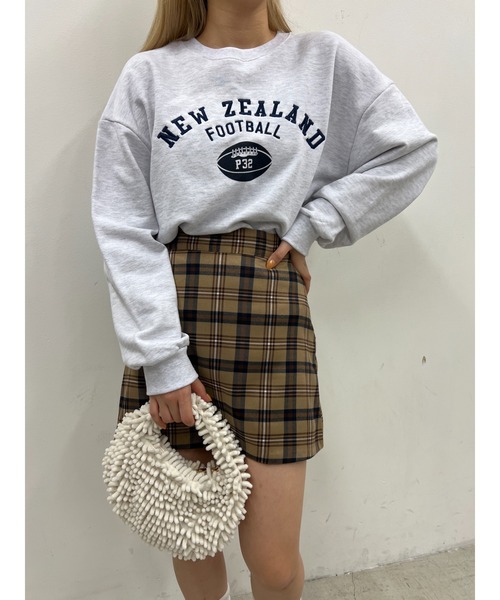 PHILLY（フィリー）の「タータンチェックミニスカパン（スカート・レディース・ブラウン/ベージュ・FREE）」の10枚目の写真