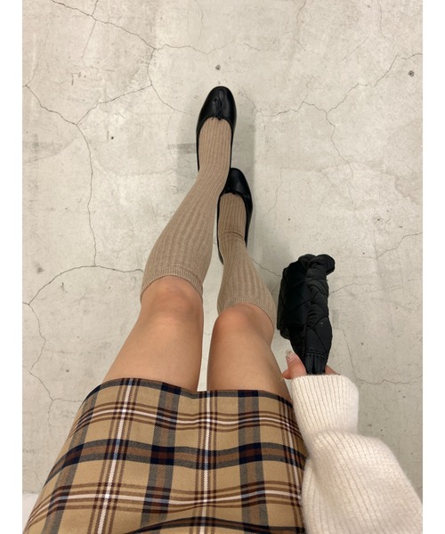 PHILLY（フィリー）の「タータンチェックミニスカパン（スカート・レディース・ブラウン/ベージュ・FREE）」の14枚目の写真