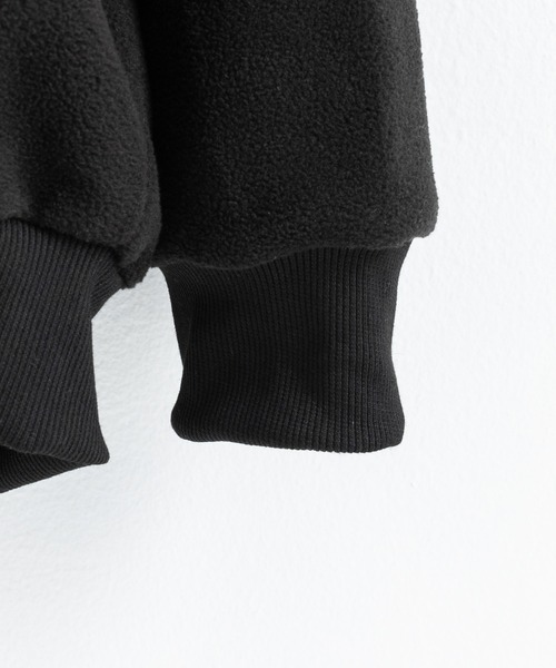 Ressaca（レサーカ）の「ワンポイントロゴ オーバーサイズ フリースジップパーカー（パーカー・メンズ・ネイビー/ホワイト/ブルー/ブラック・S/M/XL/L）」の22枚目の写真