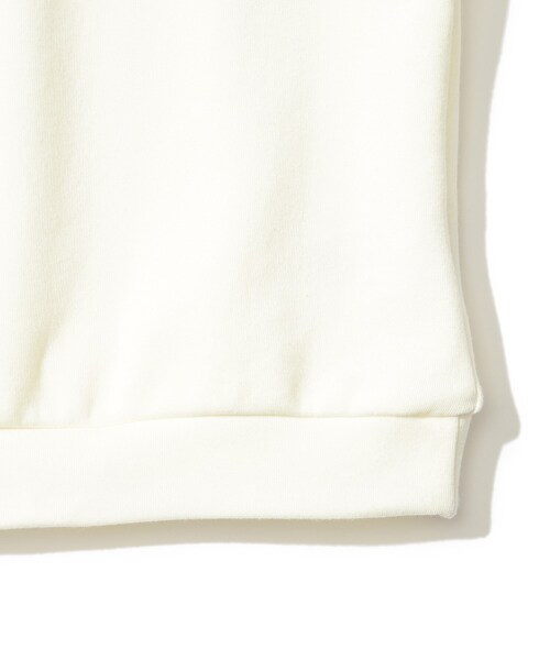 SHOO・LA・RUE（シューラルー）の「◆【110-140cm】ポンチビッグセーラー衿プルオーバー（Tシャツ/カットソー・キッズ・アイボリー/ブラック・11/12/13/14）」の7枚目の写真