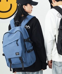 【2size展開】【A4収納可】ユニセックス多機能フラップデザインリュックサック/バックパック